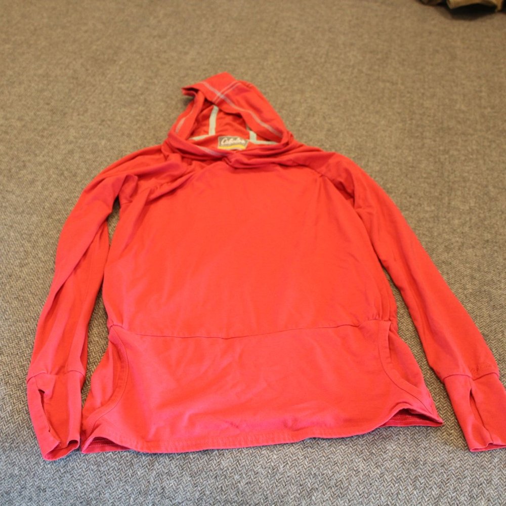 SM Pink Cabela's Hooded Shirt - Picture 2 of 8